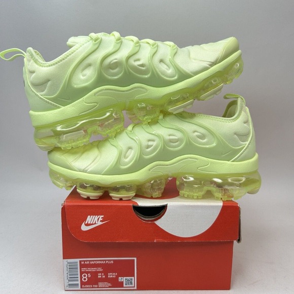 Nike Shoes Air VaporMax Plus WMNS “Barely Volt” 2024 - Picture 3 of 7